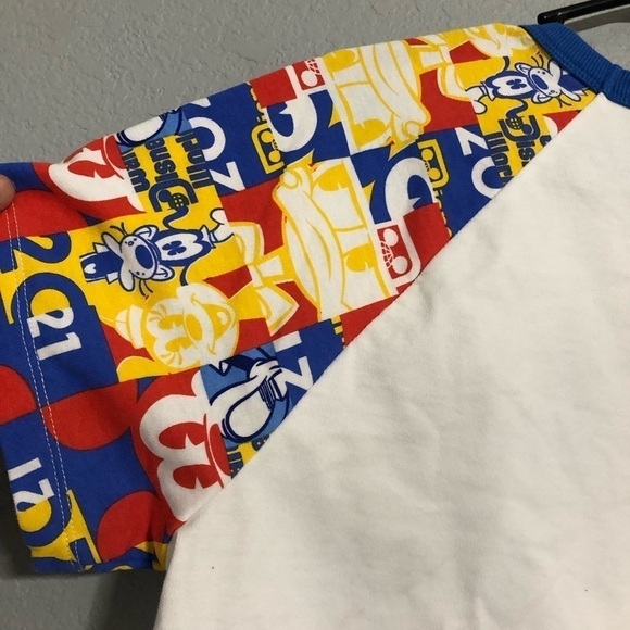 Walt Disney World raglan sweatshirt mickey minnie pluto donald shirt 50 years - Picture 6 of 8